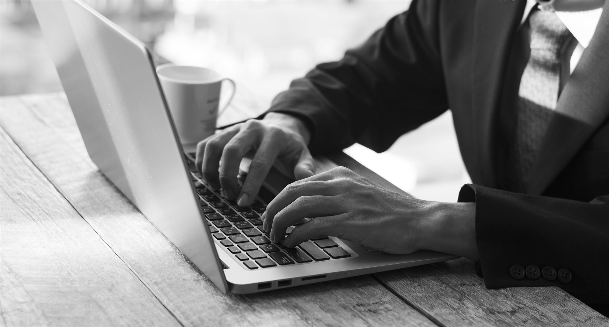 User browsing job listings on laptop